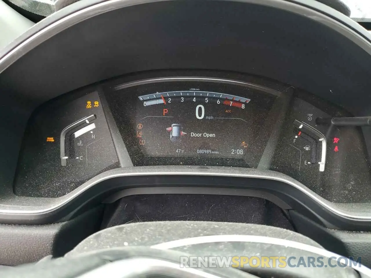 9 Photograph of a damaged car 5J6RW2H50KA015283 HONDA CRV 2019