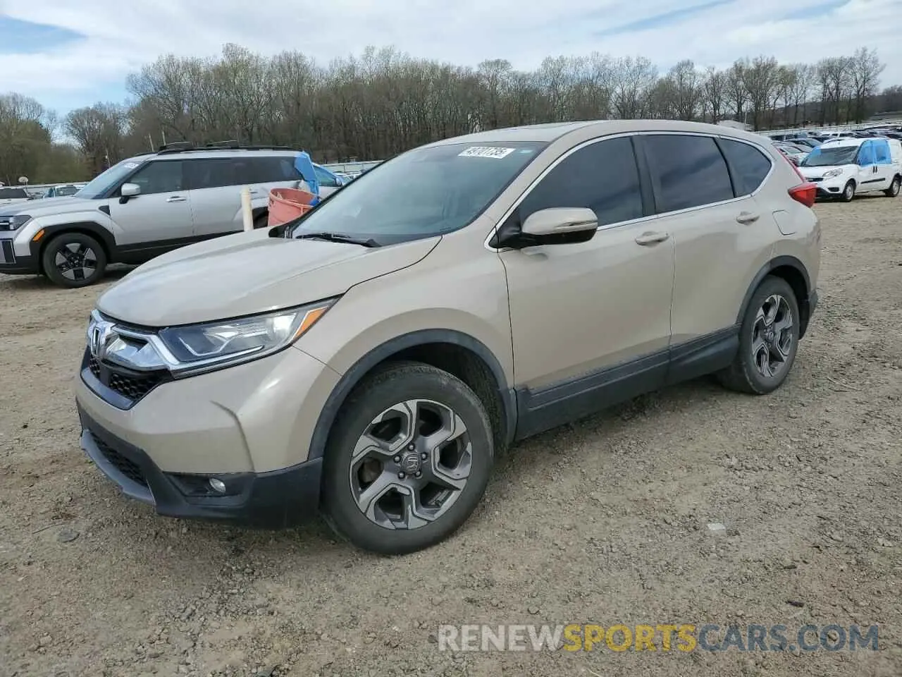 1 Photograph of a damaged car 5J6RW2H50KL009567 HONDA CRV 2019