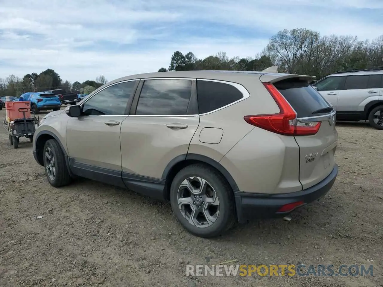 2 Photograph of a damaged car 5J6RW2H50KL009567 HONDA CRV 2019
