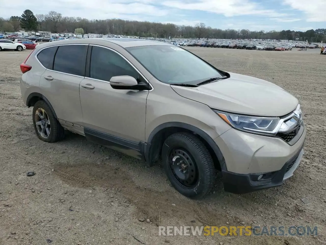 4 Photograph of a damaged car 5J6RW2H50KL009567 HONDA CRV 2019