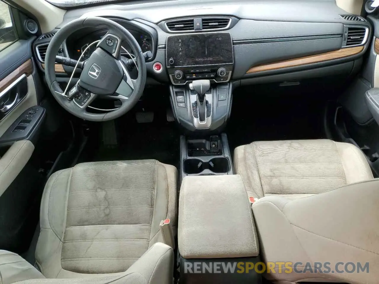 8 Photograph of a damaged car 5J6RW2H50KL009567 HONDA CRV 2019