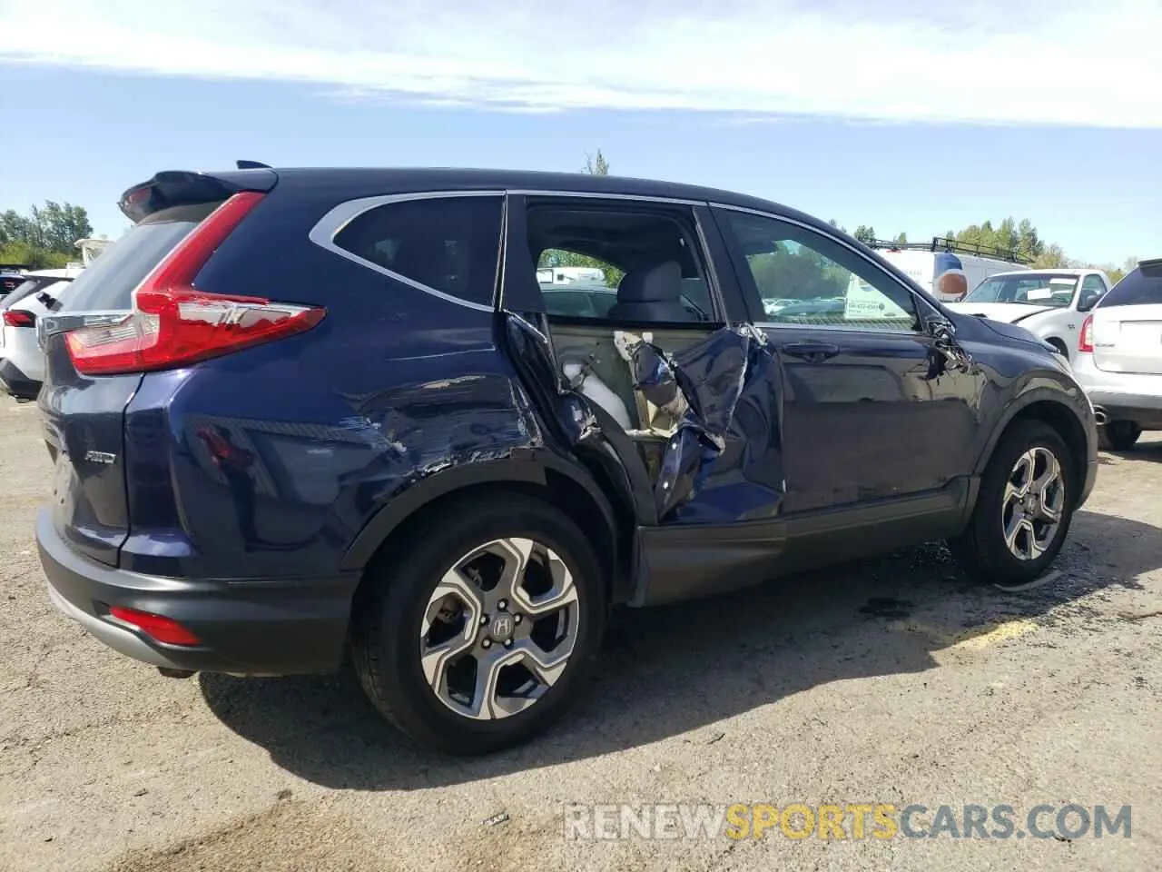 3 Photograph of a damaged car 5J6RW2H51KA000081 HONDA CRV 2019