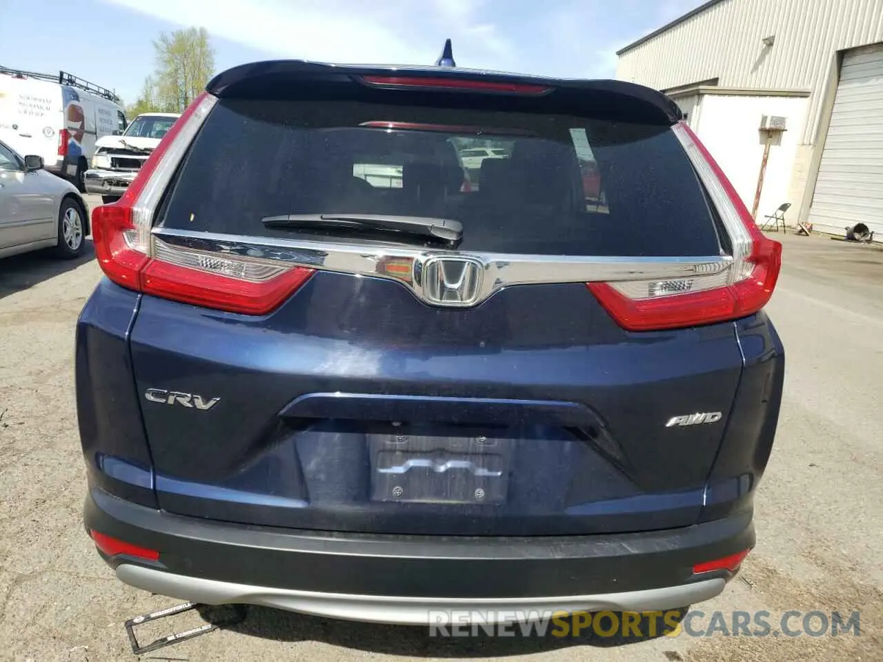 6 Photograph of a damaged car 5J6RW2H51KA000081 HONDA CRV 2019