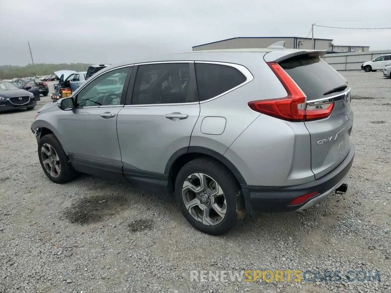 2 Photograph of a damaged car 5J6RW2H51KL010453 HONDA CRV 2019