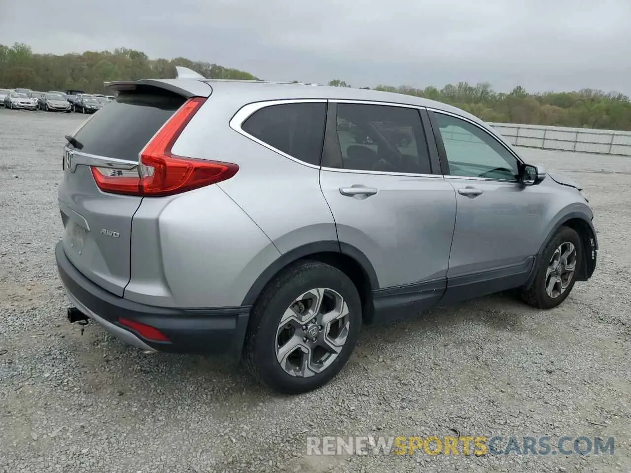 3 Photograph of a damaged car 5J6RW2H51KL010453 HONDA CRV 2019
