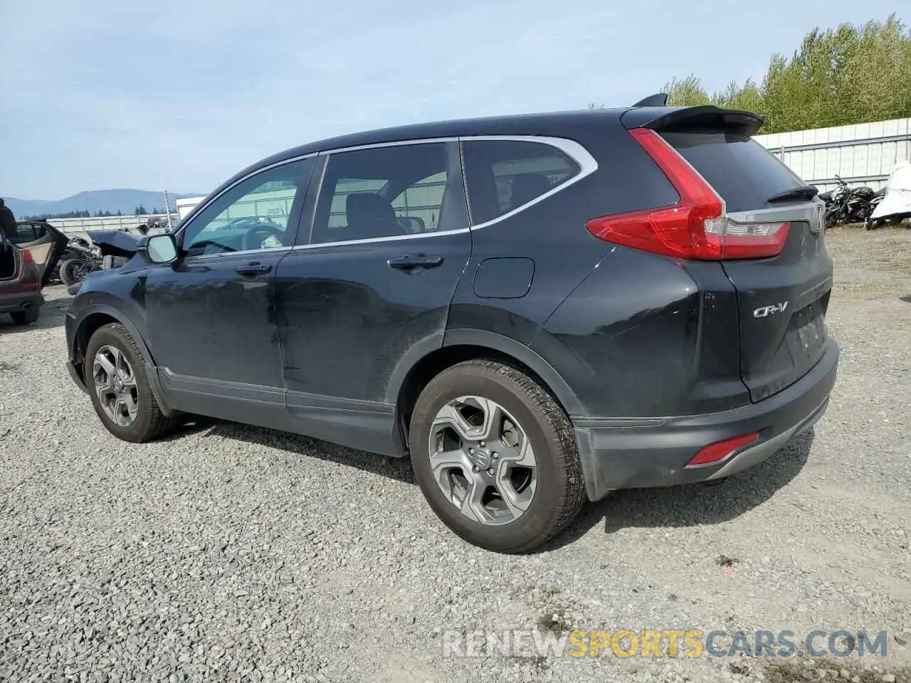 2 Photograph of a damaged car 5J6RW2H53KA011390 HONDA CRV 2019