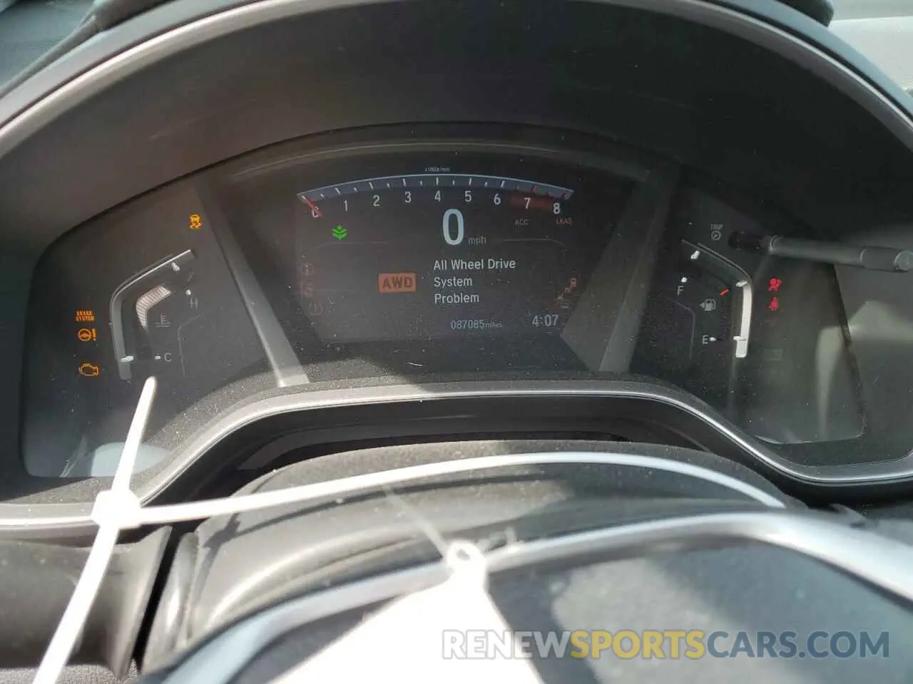 9 Photograph of a damaged car 5J6RW2H53KA011390 HONDA CRV 2019