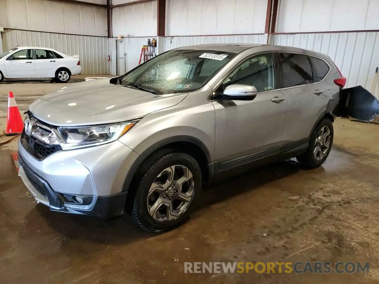 1 Photograph of a damaged car 5J6RW2H54KA019689 HONDA CRV 2019