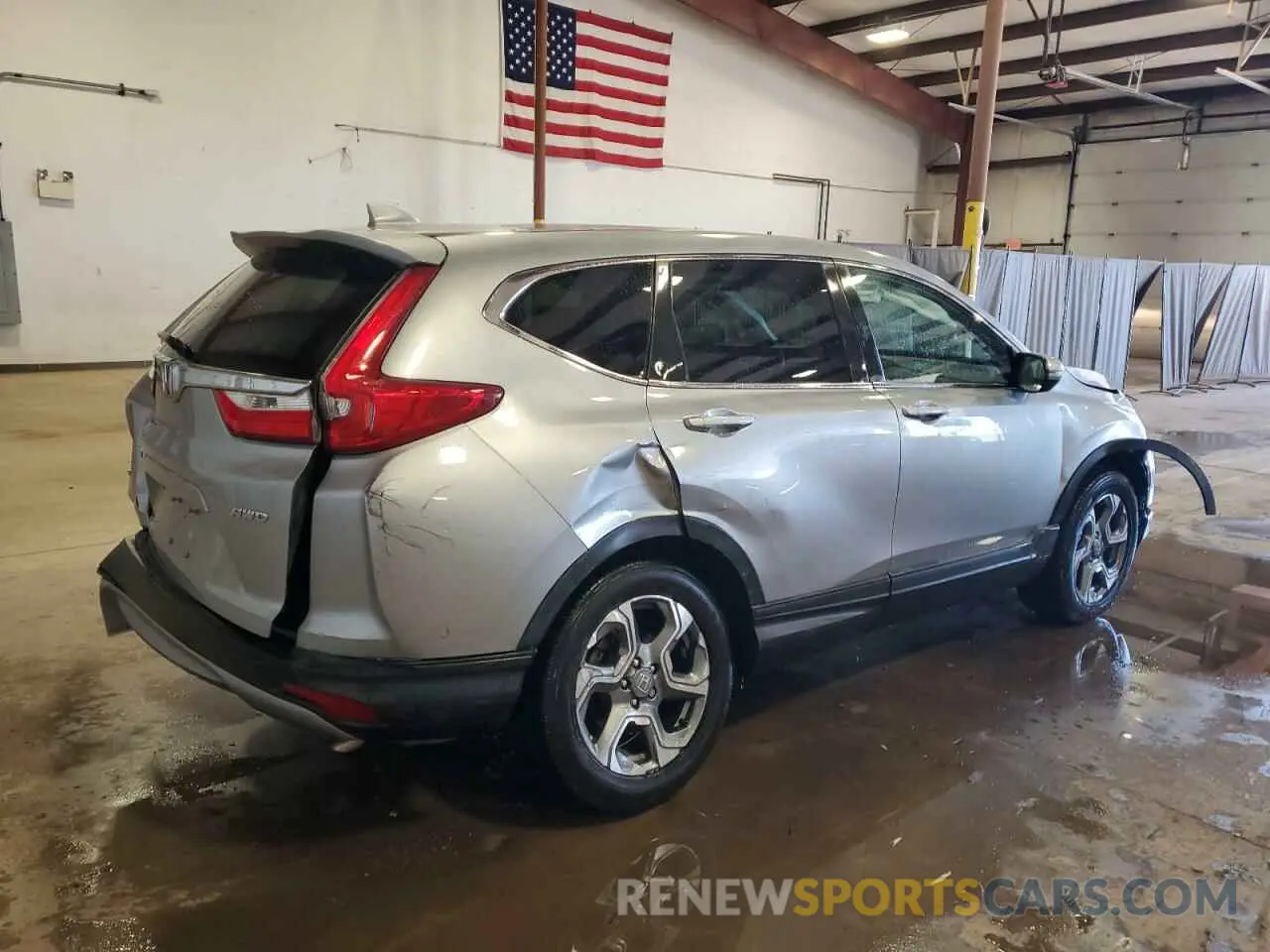 3 Photograph of a damaged car 5J6RW2H54KA019689 HONDA CRV 2019
