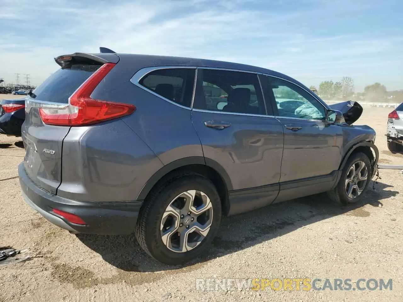 3 Photograph of a damaged car 5J6RW2H54KL013475 HONDA CRV 2019