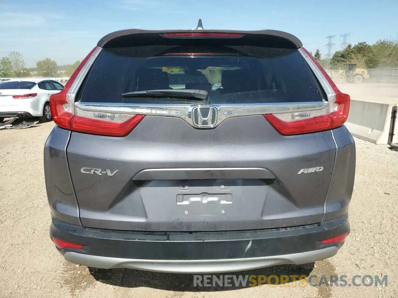 6 Photograph of a damaged car 5J6RW2H54KL013475 HONDA CRV 2019