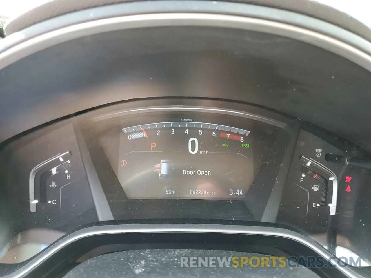 9 Photograph of a damaged car 5J6RW2H54KL017199 HONDA CRV 2019