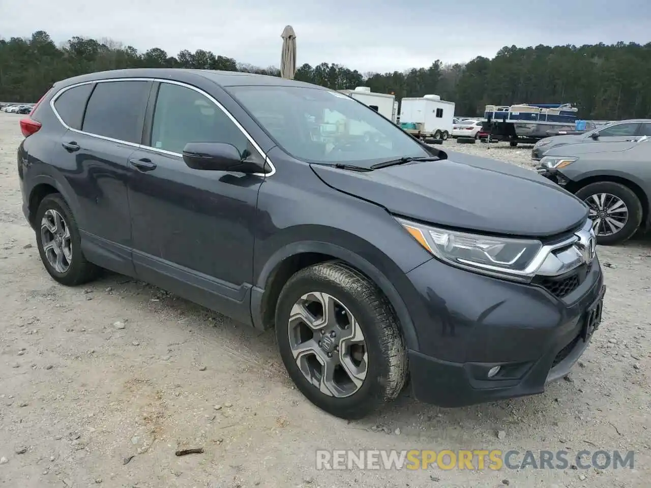 4 Photograph of a damaged car 5J6RW2H54KL034911 HONDA CRV 2019