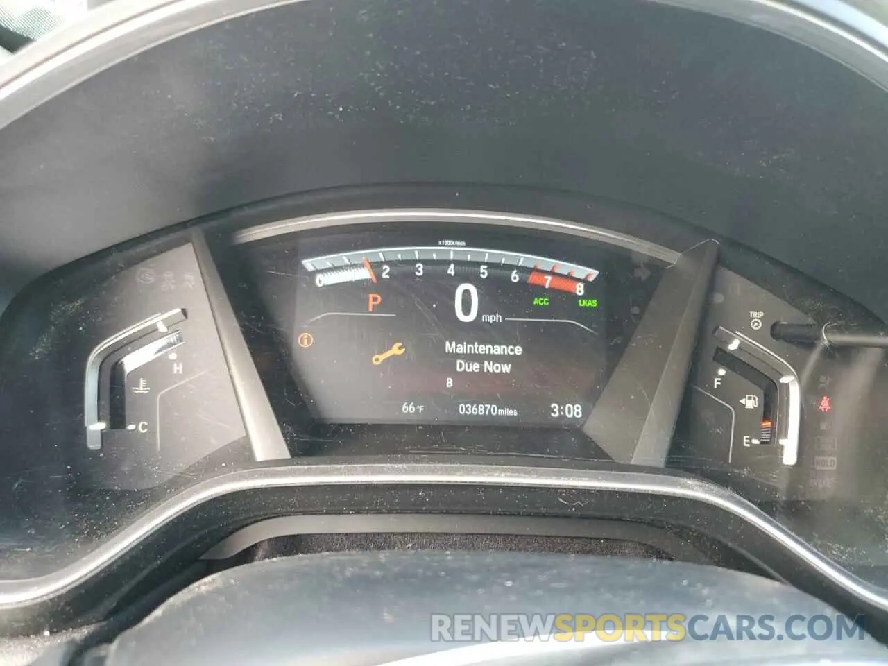 9 Photograph of a damaged car 5J6RW2H55KA017191 HONDA CRV 2019