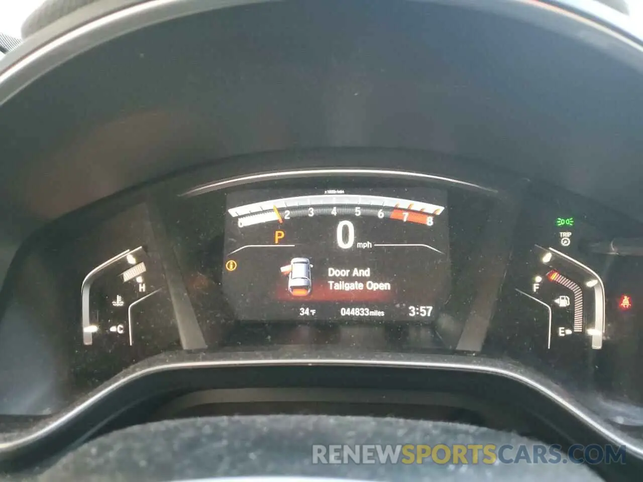 9 Photograph of a damaged car 5J6RW2H56KL035770 HONDA CRV 2019