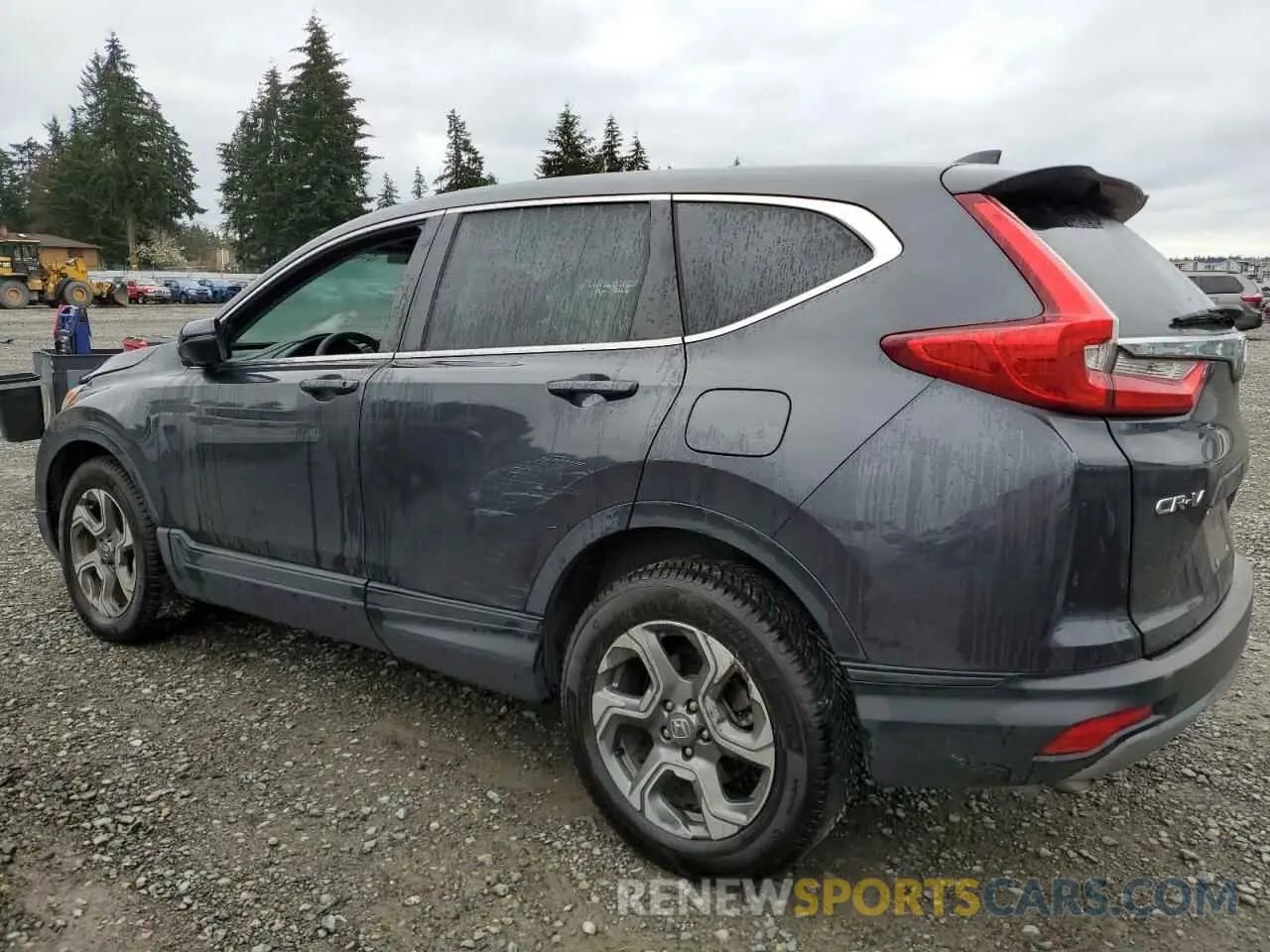 2 Photograph of a damaged car 5J6RW2H57KA003390 HONDA CRV 2019