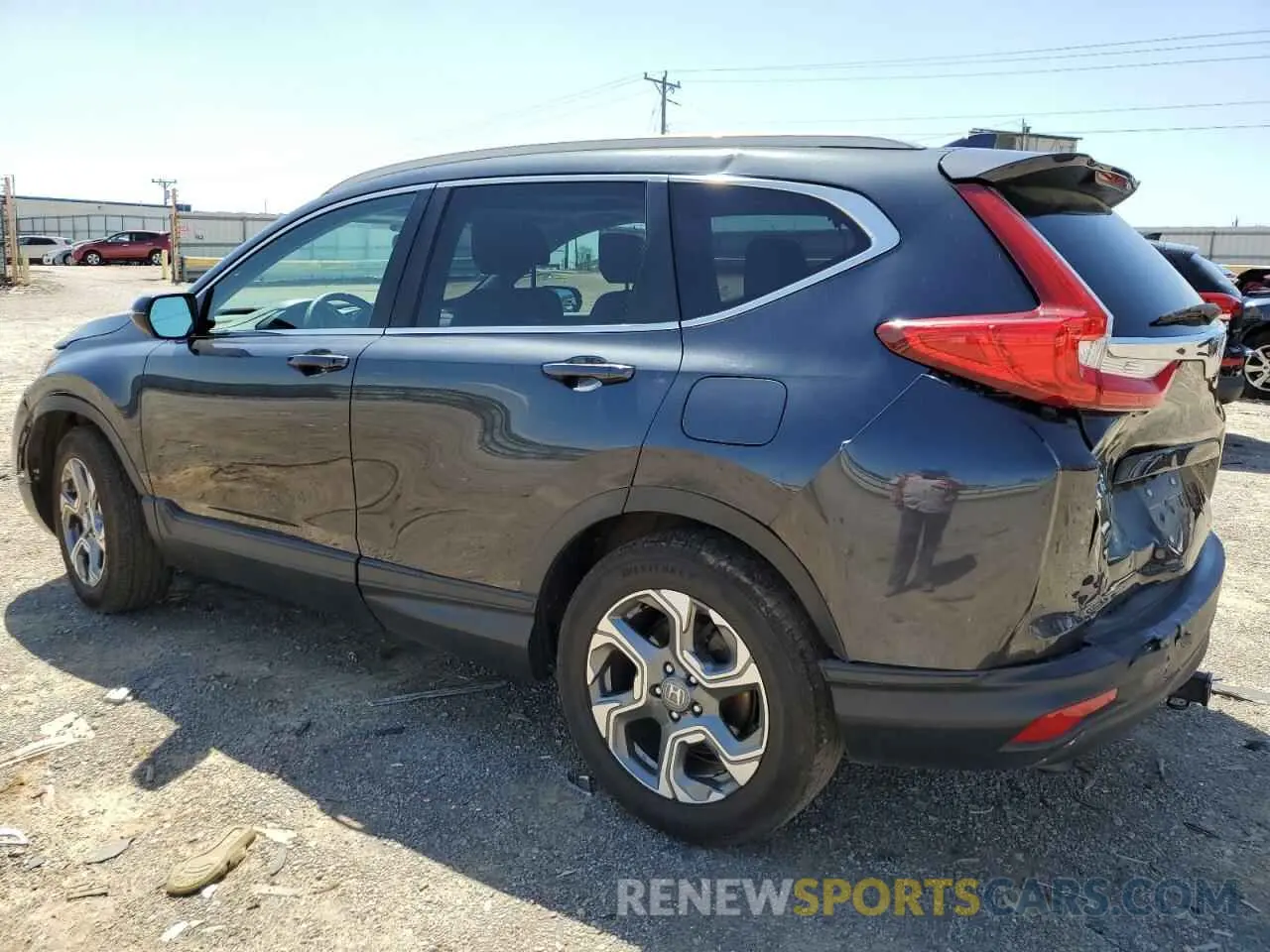 2 Photograph of a damaged car 5J6RW2H57KL025023 HONDA CRV 2019