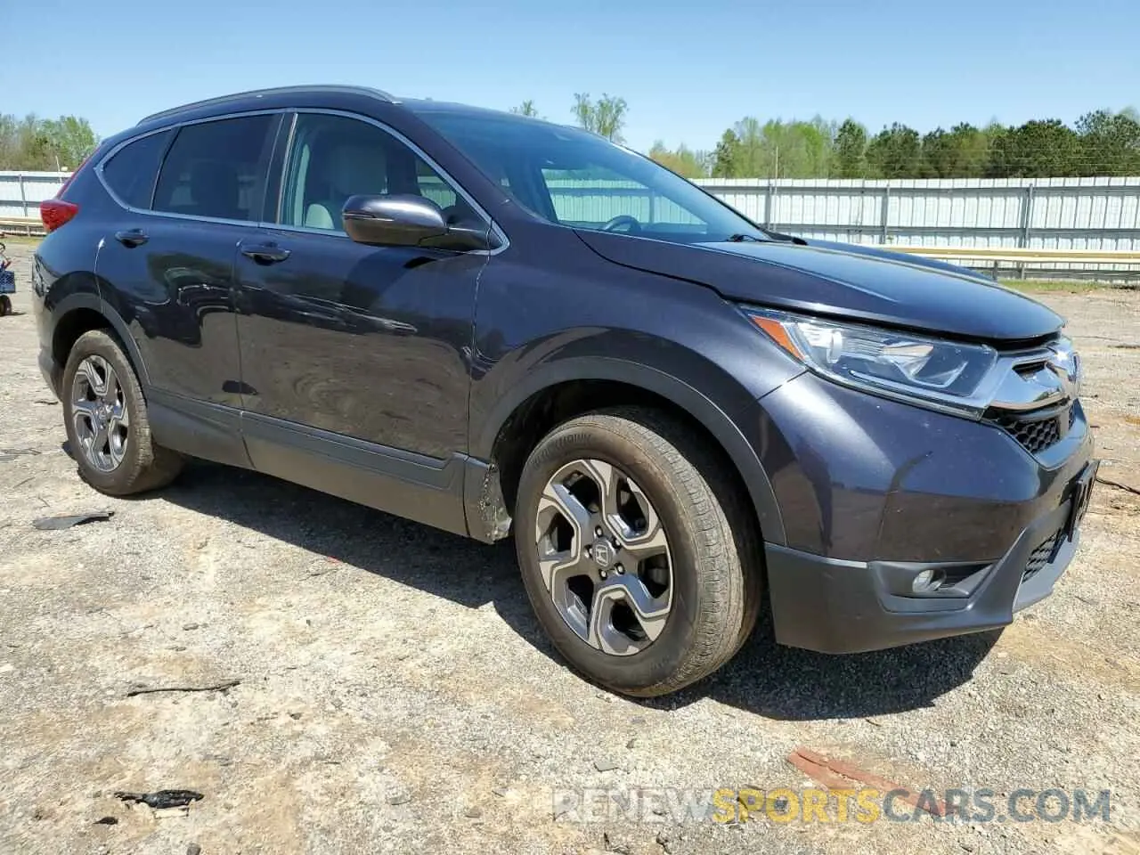 4 Photograph of a damaged car 5J6RW2H57KL025023 HONDA CRV 2019