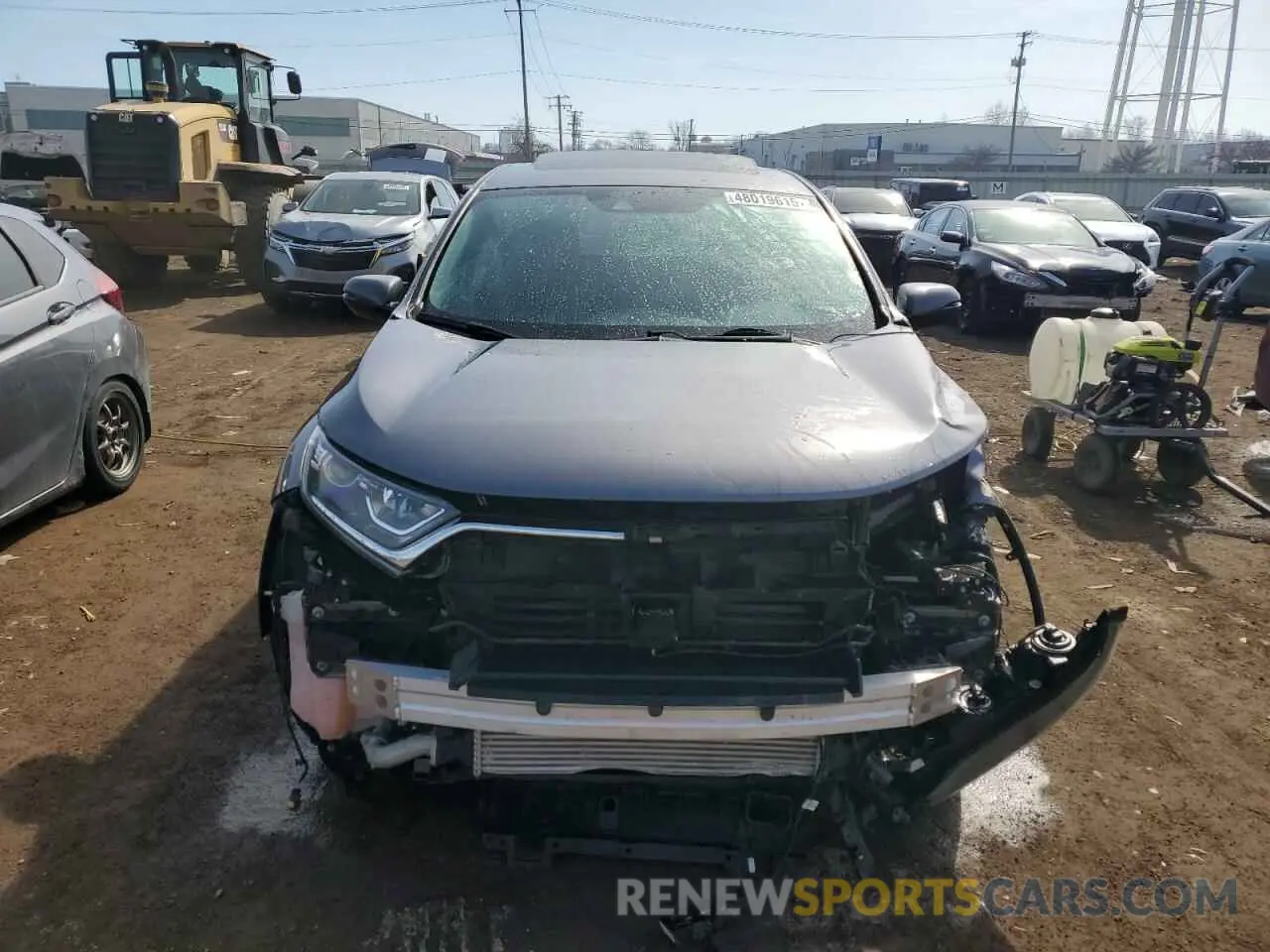 5 Photograph of a damaged car 5J6RW2H57KL035955 HONDA CRV 2019