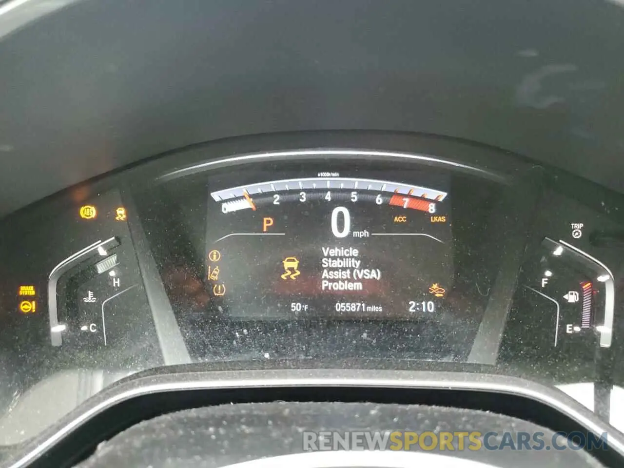9 Photograph of a damaged car 5J6RW2H58KA005391 HONDA CRV 2019