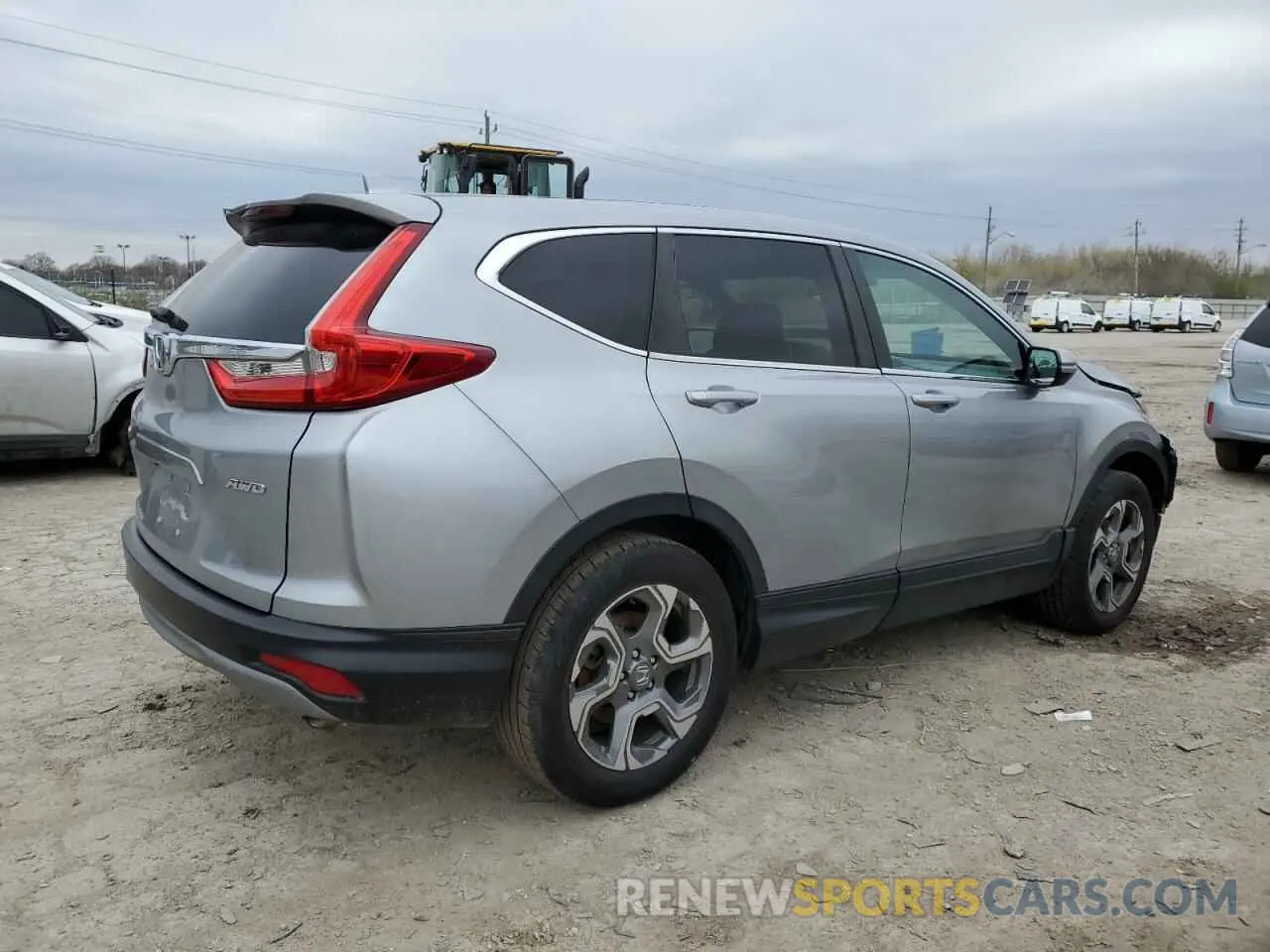 3 Photograph of a damaged car 5J6RW2H58KL021806 HONDA CRV 2019