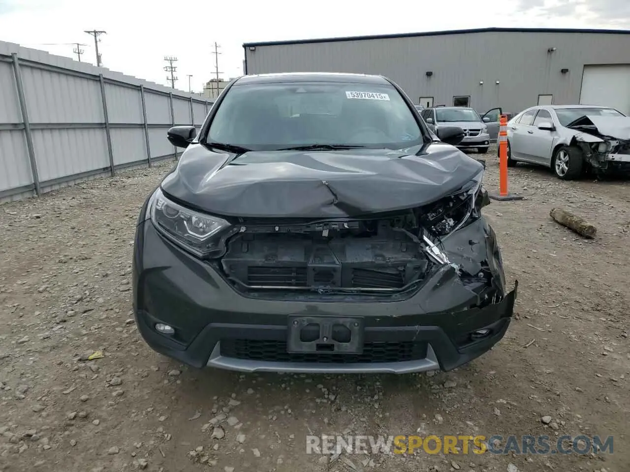 5 Photograph of a damaged car 5J6RW2H59KL004027 HONDA CRV 2019