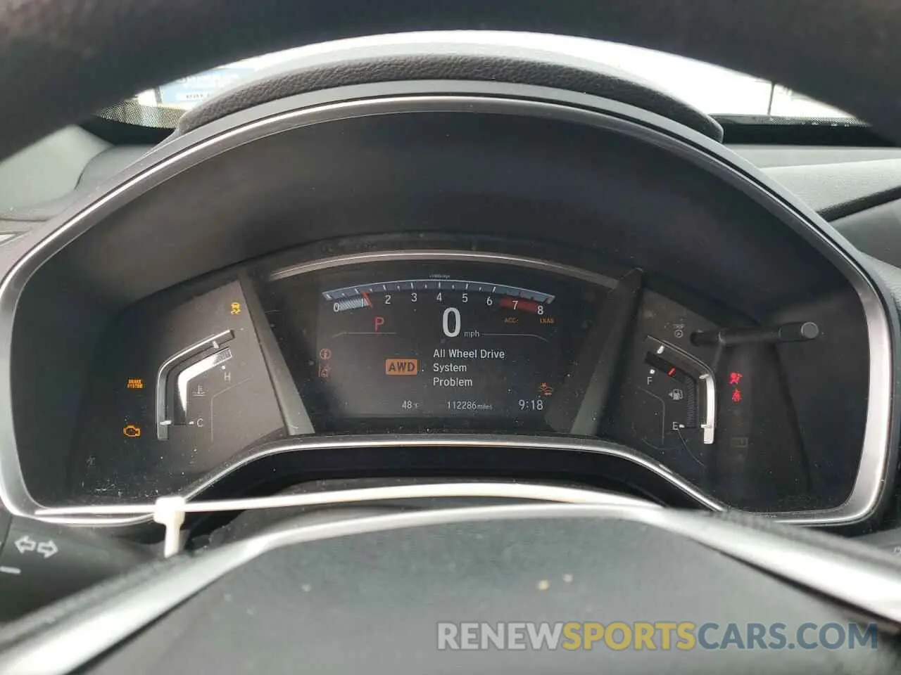9 Photograph of a damaged car 5J6RW2H59KL004027 HONDA CRV 2019