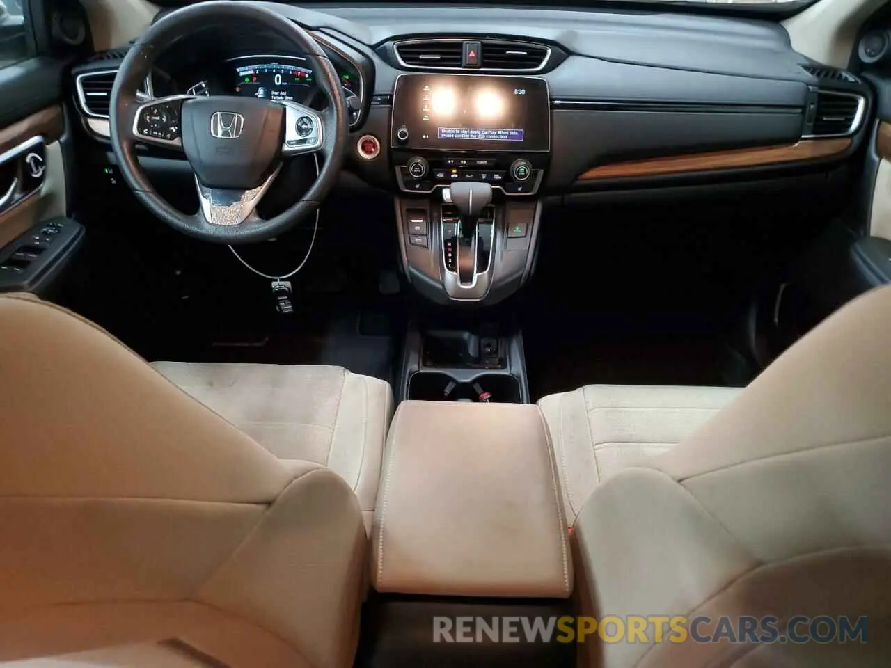 8 Photograph of a damaged car 5J6RW2H59KL023953 HONDA CRV 2019
