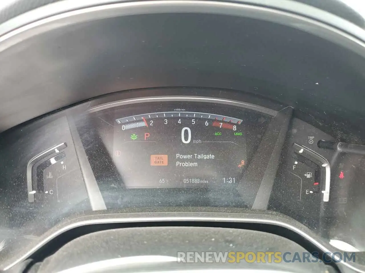 9 Photograph of a damaged car 5J6RW2H80KA010837 HONDA CRV 2019