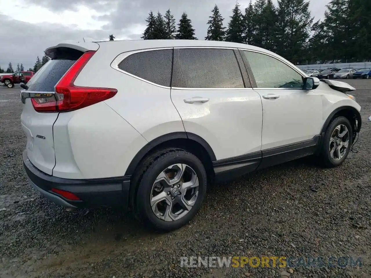 3 Photograph of a damaged car 5J6RW2H81KA020518 HONDA CRV 2019