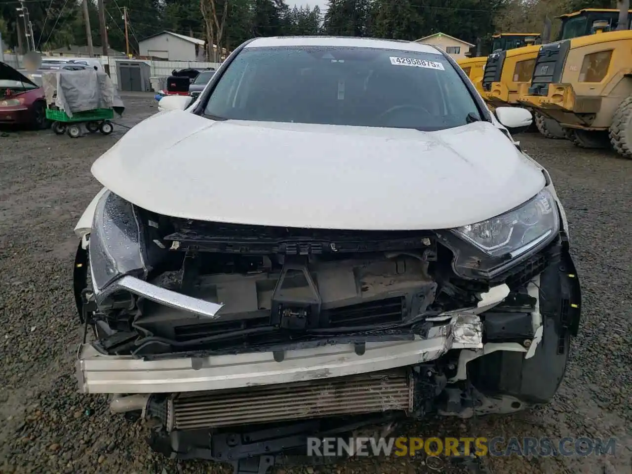 5 Photograph of a damaged car 5J6RW2H81KA020518 HONDA CRV 2019