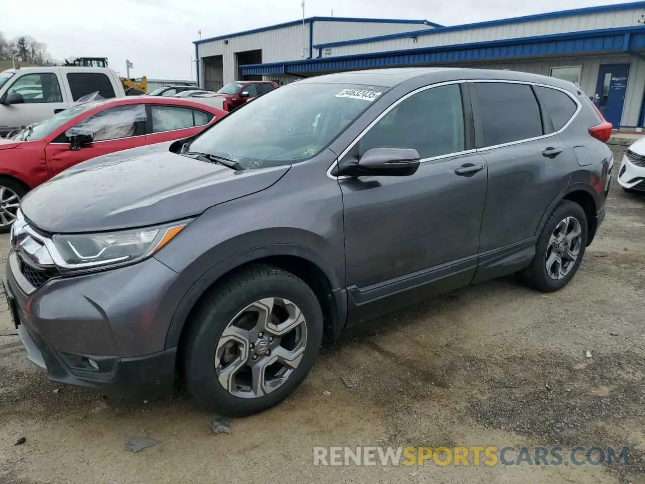 1 Photograph of a damaged car 5J6RW2H82KA001637 HONDA CRV 2019