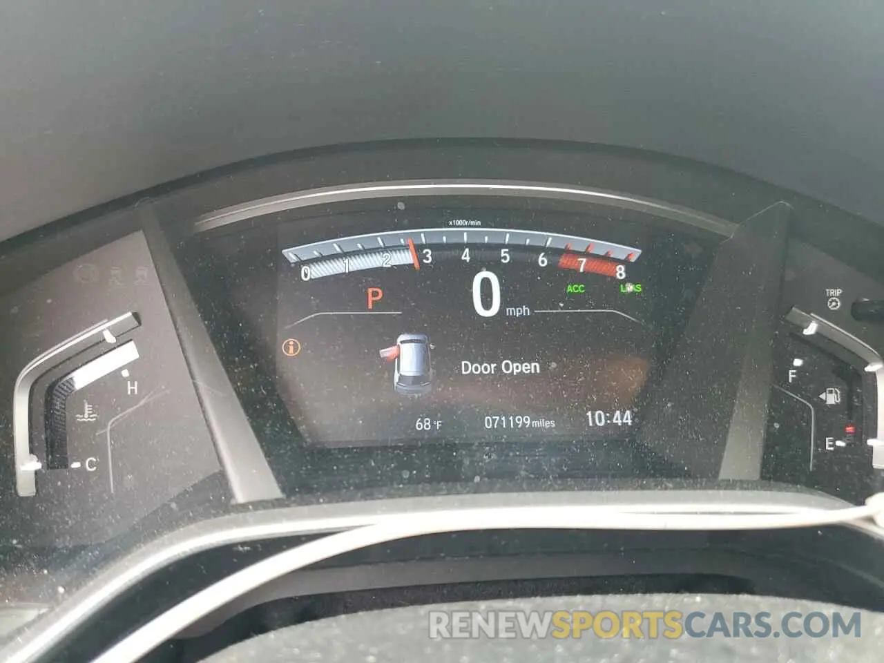 9 Photograph of a damaged car 5J6RW2H82KA001637 HONDA CRV 2019