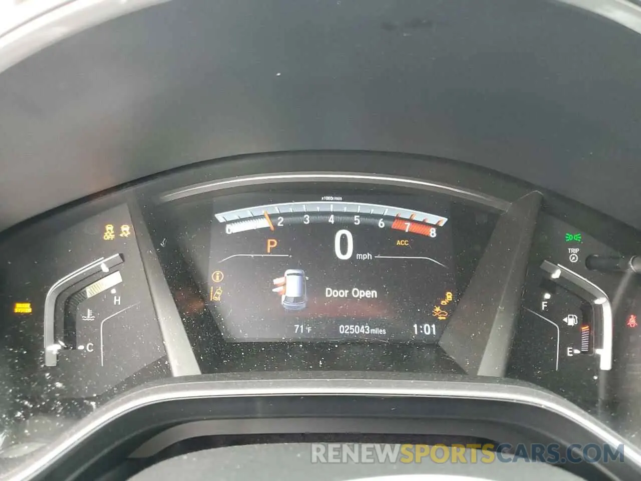 9 Photograph of a damaged car 5J6RW2H82KA021631 HONDA CRV 2019