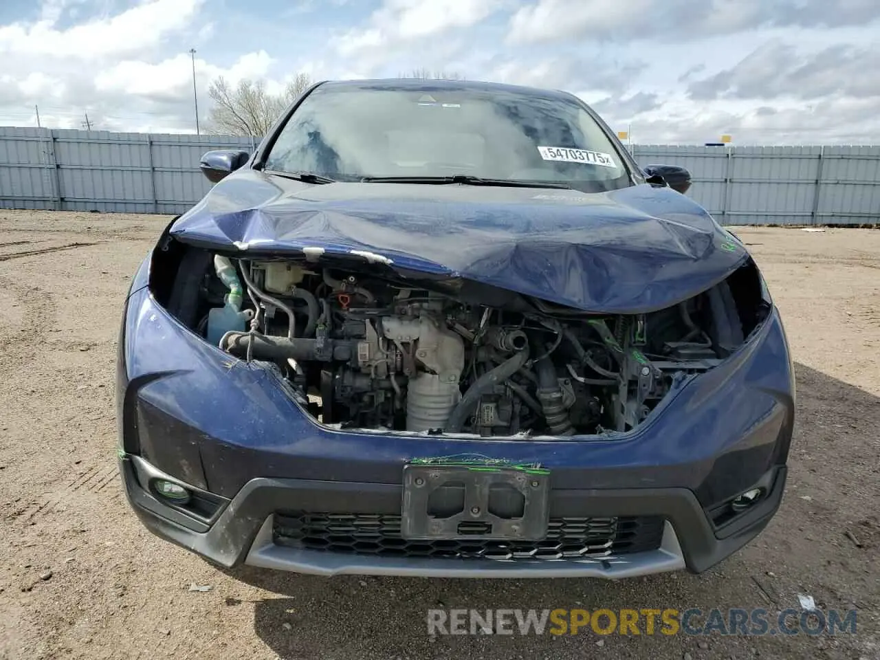 5 Photograph of a damaged car 5J6RW2H83KA002750 HONDA CRV 2019