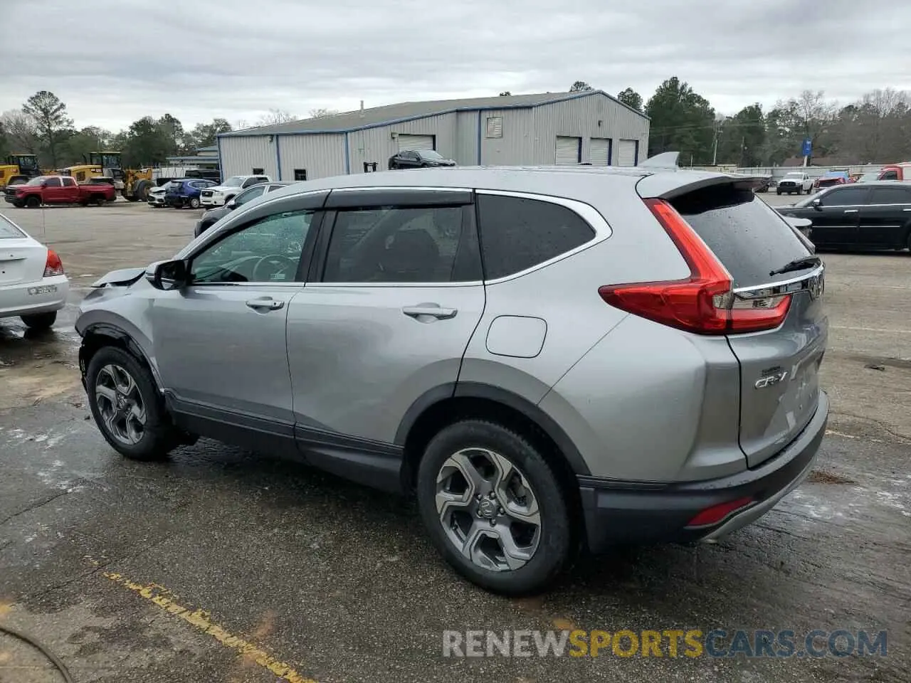 2 Photograph of a damaged car 5J6RW2H83KA009522 HONDA CRV 2019