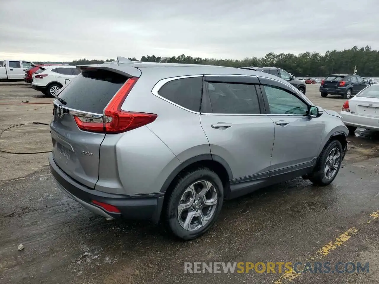 3 Photograph of a damaged car 5J6RW2H83KA009522 HONDA CRV 2019