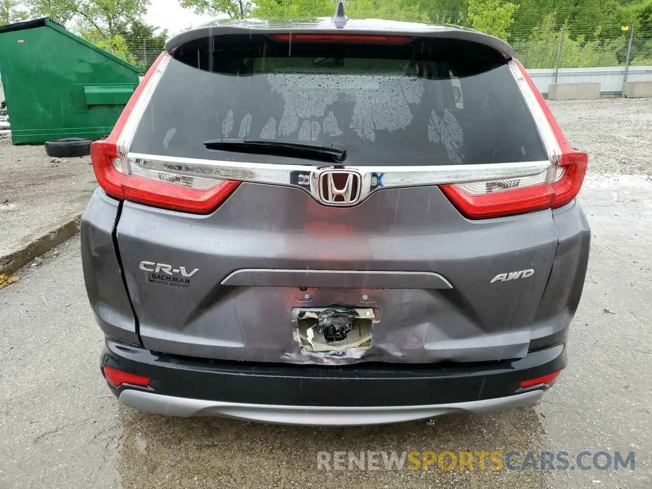 6 Photograph of a damaged car 5J6RW2H83KA016986 HONDA CRV 2019