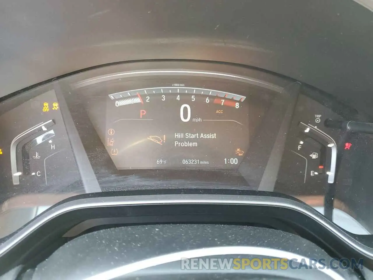 9 Photograph of a damaged car 5J6RW2H83KL036529 HONDA CRV 2019