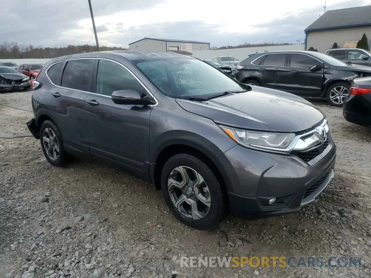 4 Photograph of a damaged car 5J6RW2H84KA017449 HONDA CRV 2019