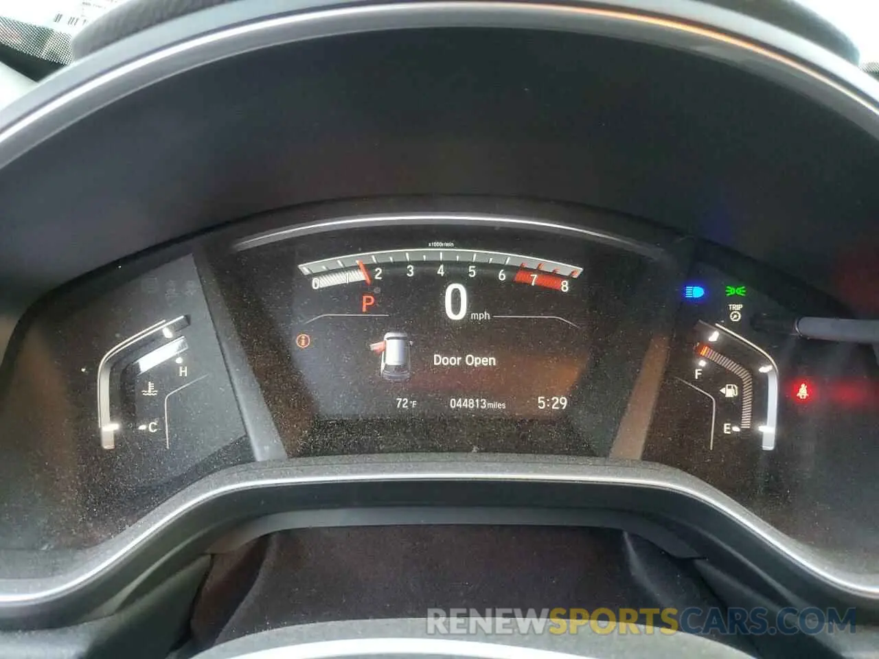 9 Photograph of a damaged car 5J6RW2H84KA017449 HONDA CRV 2019