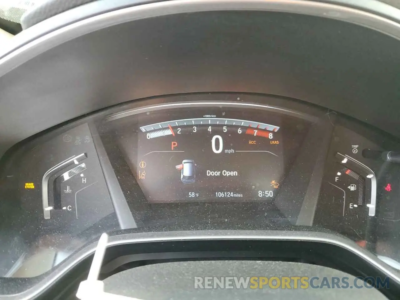9 Photograph of a damaged car 5J6RW2H84KA019427 HONDA CRV 2019