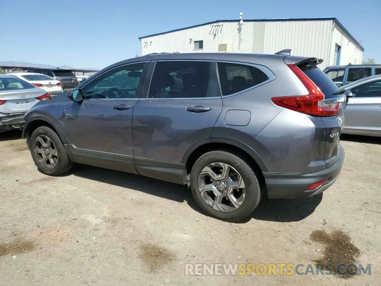 2 Photograph of a damaged car 5J6RW2H85KL001362 HONDA CRV 2019