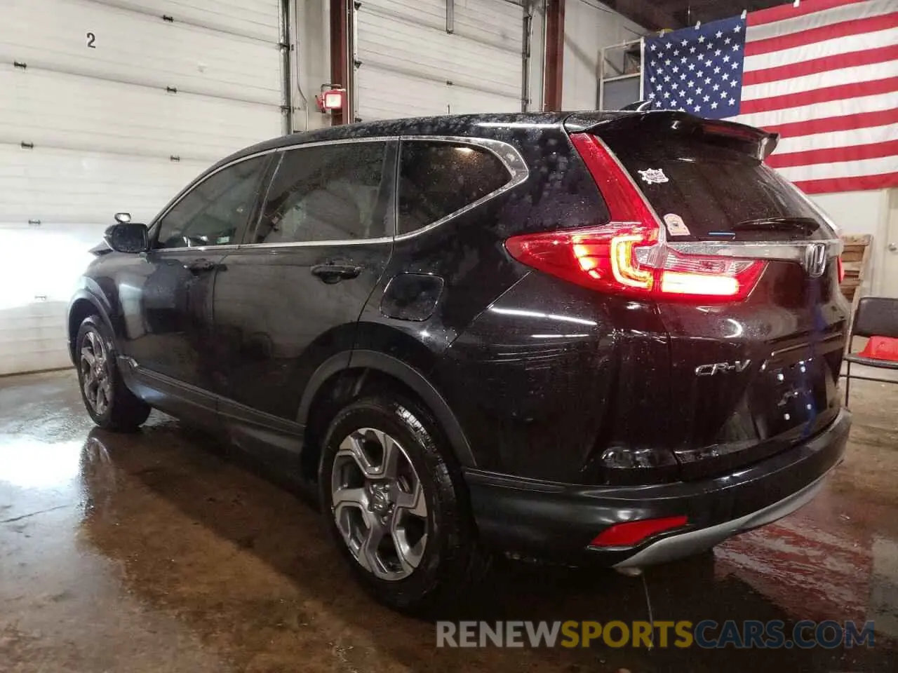 2 Photograph of a damaged car 5J6RW2H87KL014422 HONDA CRV 2019