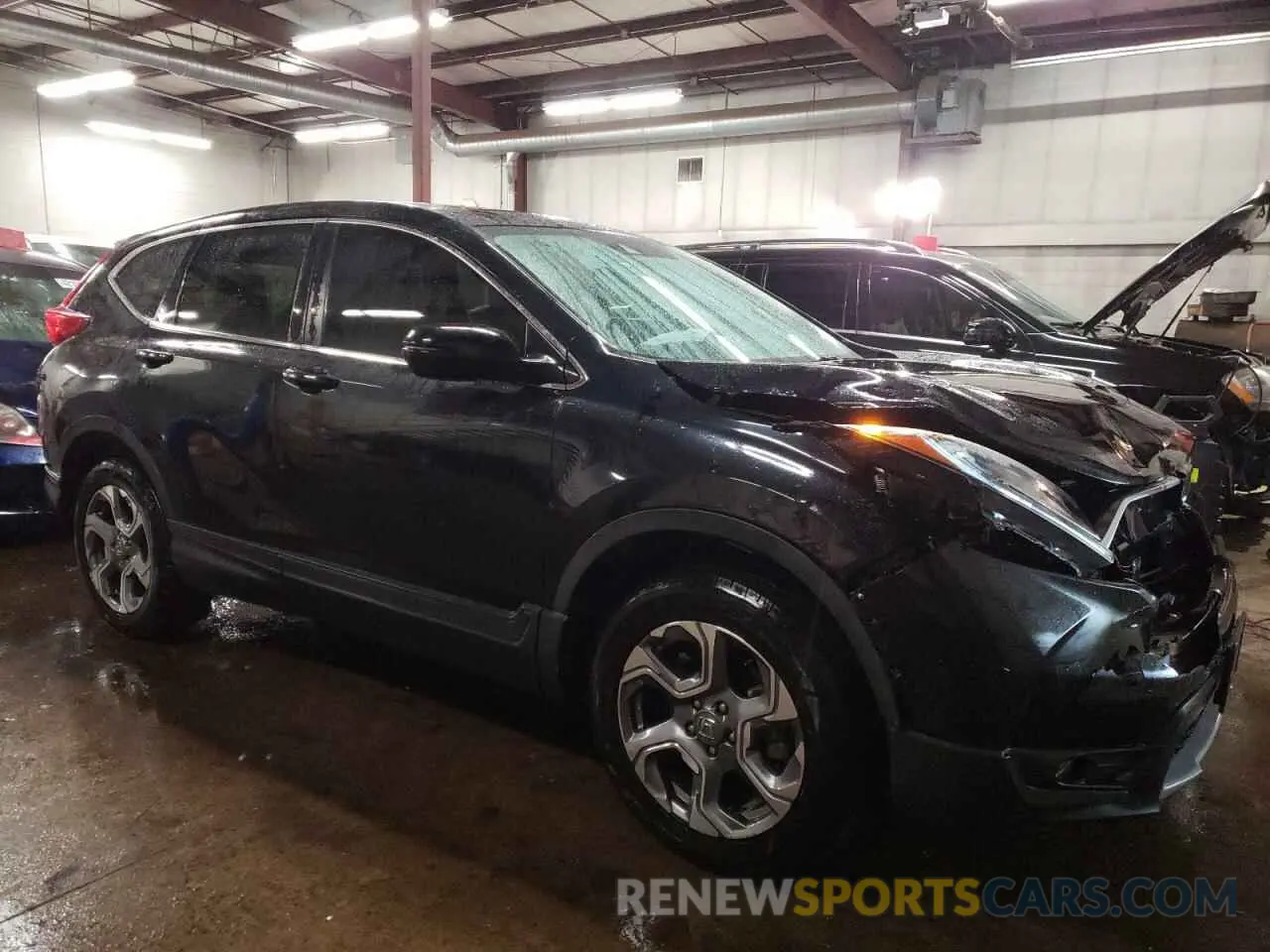 4 Photograph of a damaged car 5J6RW2H87KL014422 HONDA CRV 2019