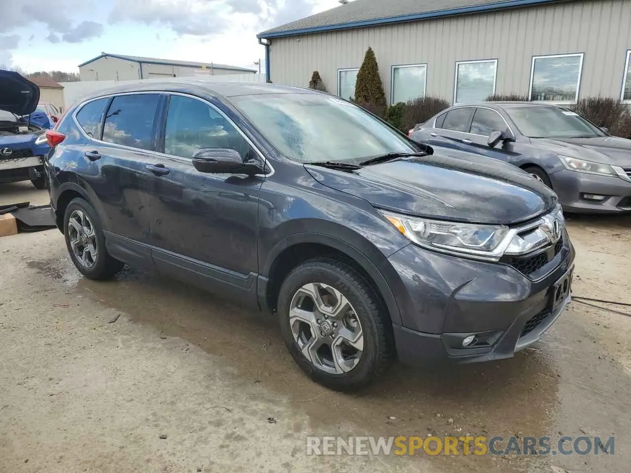 4 Photograph of a damaged car 5J6RW2H88KL021993 HONDA CRV 2019
