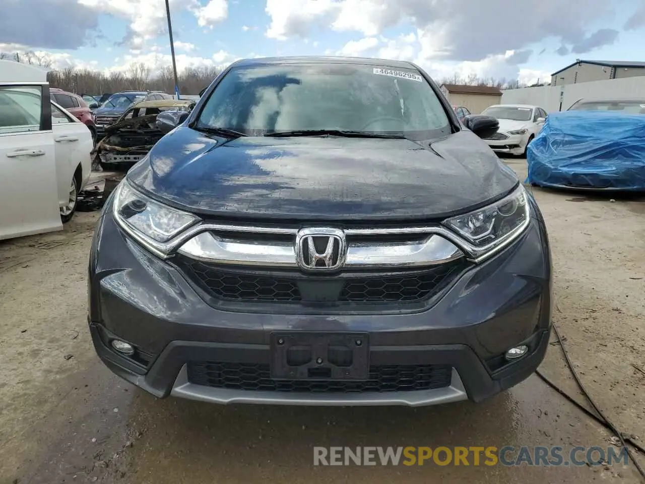 5 Photograph of a damaged car 5J6RW2H88KL021993 HONDA CRV 2019