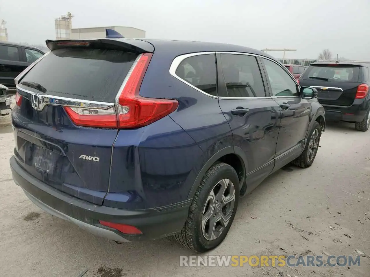 3 Photograph of a damaged car 5J6RW2H89KL000599 HONDA CRV 2019