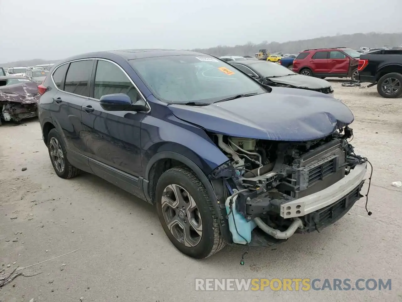 4 Photograph of a damaged car 5J6RW2H89KL000599 HONDA CRV 2019