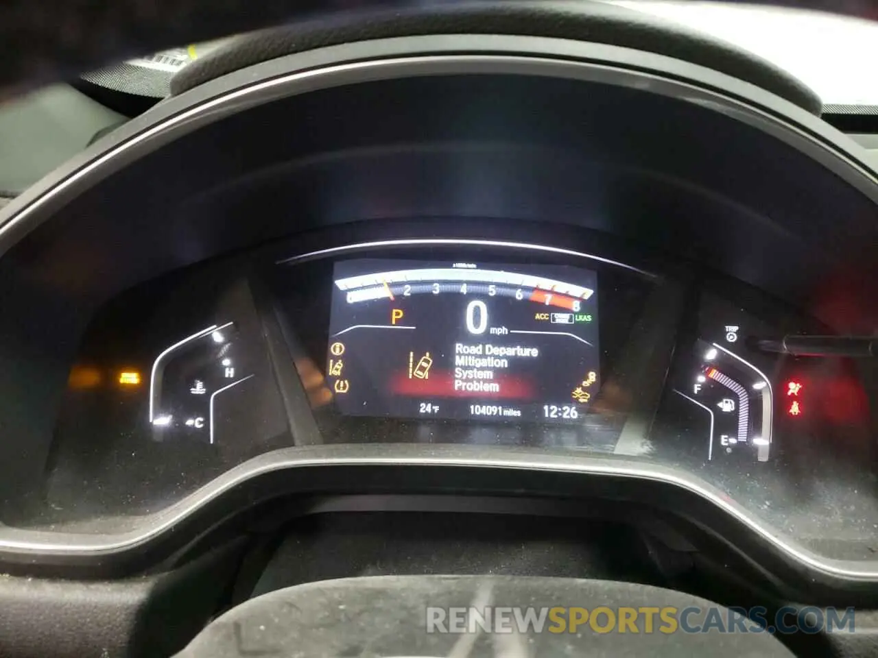 9 Photograph of a damaged car 5J6RW2H89KL003910 HONDA CRV 2019